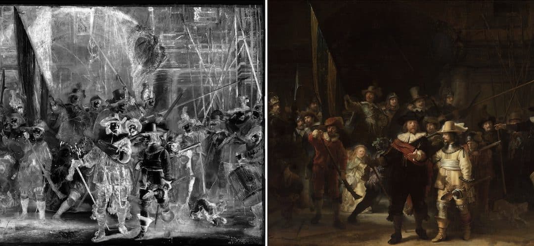 Rembrandt The Night Watch: X-Ray Sheds Light On Hidden Sketch 