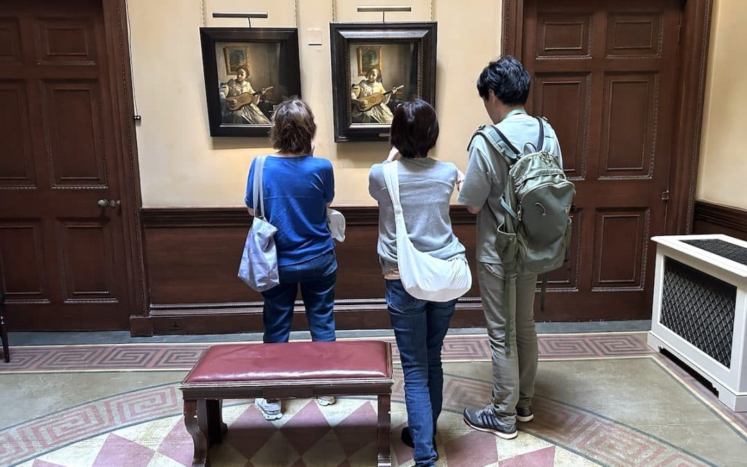 Disputed Vermeer Guitar Player Confronts Signed Original At Kenwood House