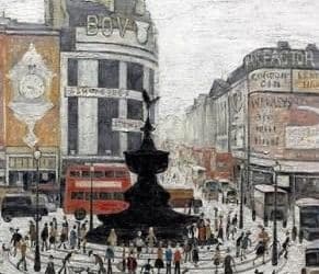 Lowry Piccadilly Circus Just Misses Goal