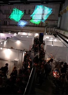 Kinetica Art Fair Lights Colour Action