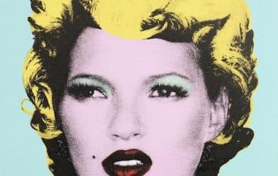 Banksy Kate Moss In Bonham’s Urban Art Auction