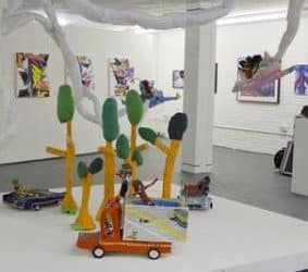 Art By Kids Competes With Damien Hirst At London Gallery