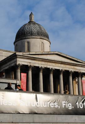 Protesters Call To Disarm the National Gallery London