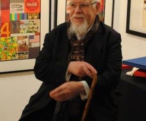 Peter Blake Toasts 80 Years With Champagne And Cupcakes