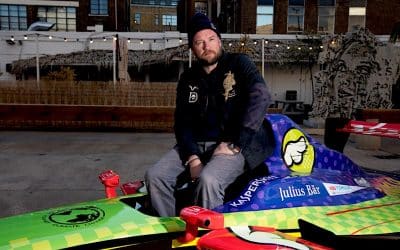 D*Face and Kaspersky Go The Extra Electric Mile at Moniker Art Fair