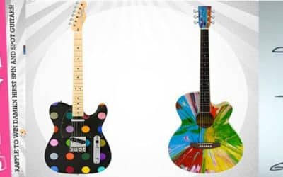Damien Hirst Donates Guitars To Joe Strummer Charity