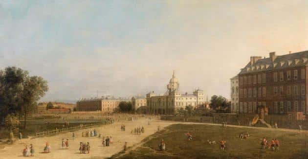 Canaletto View Of London Goes Under The Hammer In Vienna