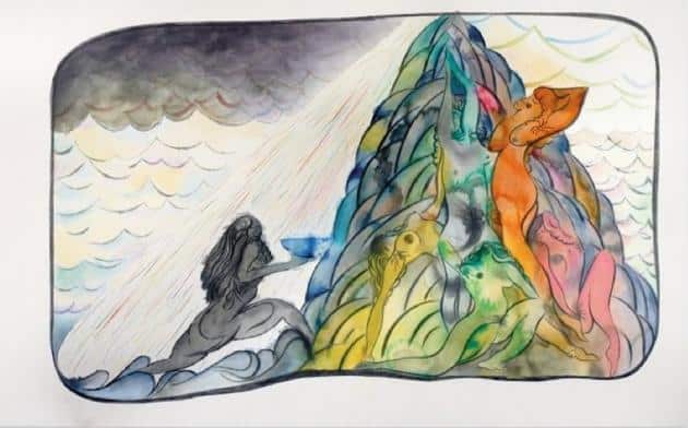 Chris Ofili New Exhibition Opens In Time For Frieze