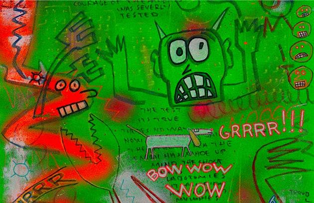 Dee Dee Ramone Paintings Unveiled By Shepard Fairey In LA