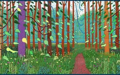 David Hockney Unveils A Bigger Picture In Cologne Germany