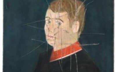 Craigie Aitchison Defaced Self Portrait Purchased By The National Portrait Gallery