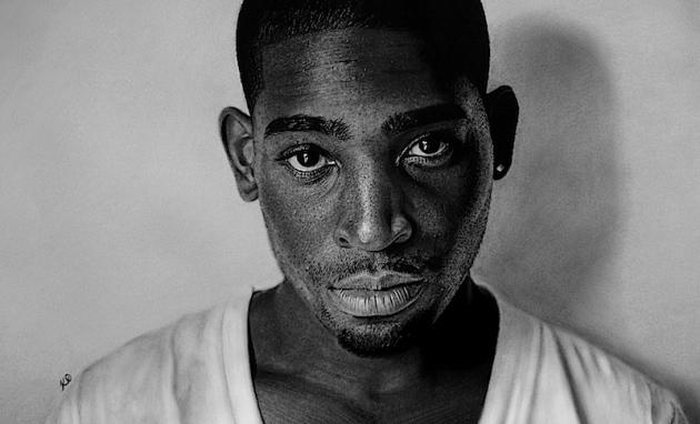 Kelvin Okafor’s Photo Realist Drawings Exhibited At London Science Museum