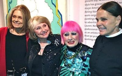 Gloria Steinem and Zandra Rhodes Pay Tribute To Artist Barbara Nessim