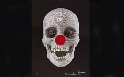Damien Hirst Creates Original Lithographic Print For Comic Relief