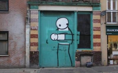Street Artist Stik Turns Big Issue Sellers Into Art Dealers