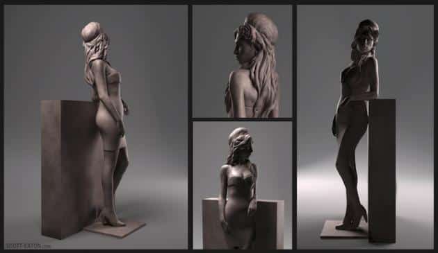 Amy Winehouse Statue Proposal Unveiled For Camden Planners