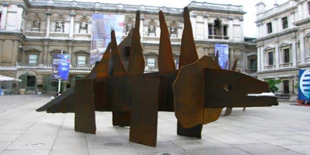 Gormley And Chapman Sculptures Displayed  In New London Outdoor Exhibition