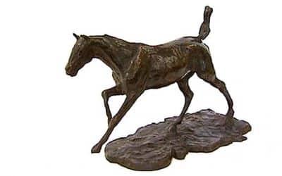 Degas Sculpture Donated To Cardiff  Museum Though Lucian Freud Legacy