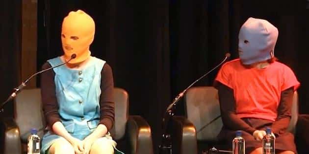 Pussy Riot Speak At London’s Southbank Meltdown Festival