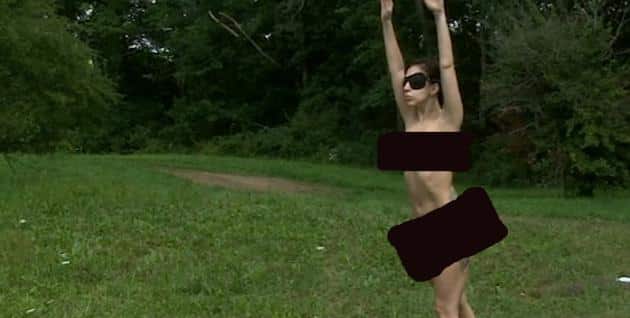 Lady Gaga Goes Nude For Marina Abramovic Video Art Project