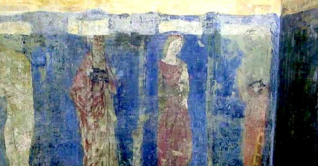 Important William Morris Pre-Raphaelite Fresco Discovered At Red House