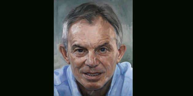 Tony Blair Painting By Alastair Adams Unveiled At National Portrait Gallery