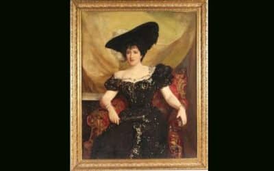Lady Randolph Churchill Portrait By John Singer Sargent Offered By Provincial Auctioneers