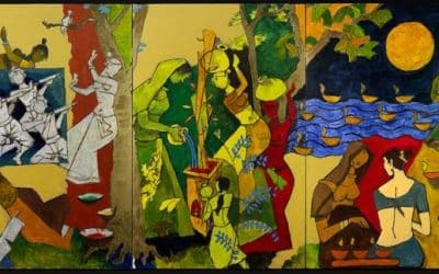 M F Husain: India’s Most Prominent Painter To Exhibit Last Works At V&A