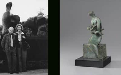 Hollywood legend Lauren Bacall To Auction Henry Moore Bronze