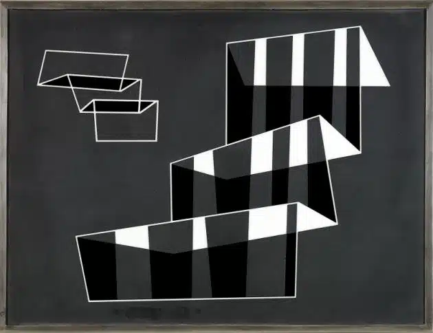 Josef Albers: Bauhaus Compositional Practice In Black And White