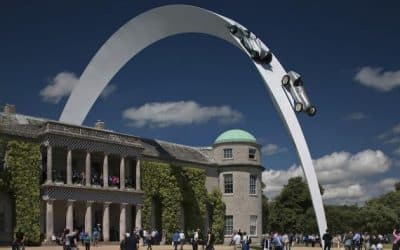 Gerry Judah Creates Massive Sculpture For Goodwood Festival Of Speed 2014