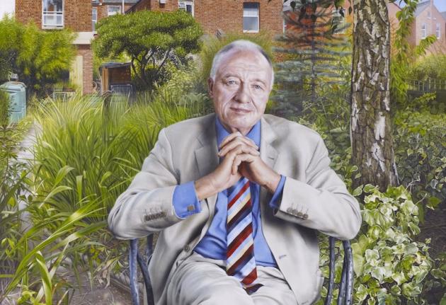 Ken Livingstone Painting By Andrew Tift Goes On Display At National Portrait Gallery