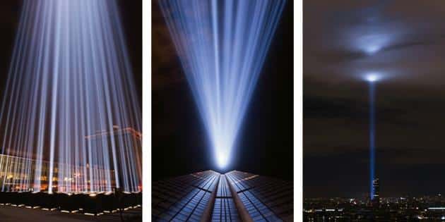 Ryoji Ikeda’s Column Of Monumental Light Blasts Off In London
