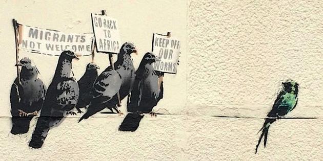 Banksy Mural Removed By Clacton Council After Racism complaint