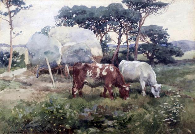 Alfred Munnings Lost Art Found In Garden Shed