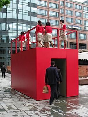 Kate Gilmore Exchange Square Installation Launched