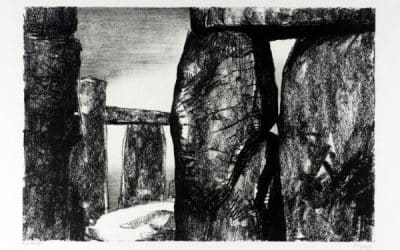 British Prime Minister Gives Henry Moore Print To Obama