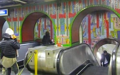 Paolozzi Mosaic Arches At Tottenham Court Road Tube Station May Be Destroyed