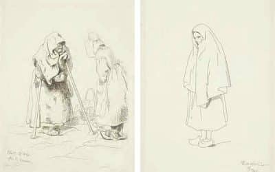 Etchings Created By Queen Victoria And Prince Albert For London Original Print Fair