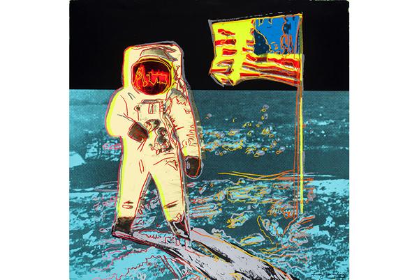 Andy Warhol’s Moonwalk From Buzz Aldrin Collection Up For Auction