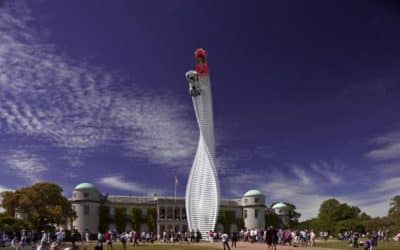 Gerry Judah Unveils Goodwood Festival of Speed 2015 Sculpture