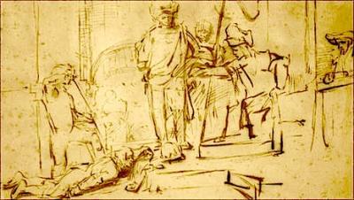 Rembrandt Sketch Recovered In Los Angeles