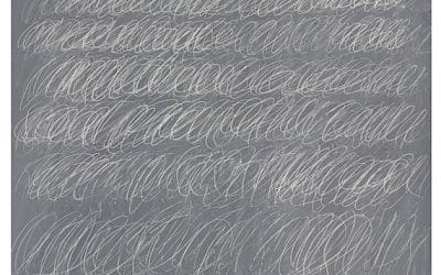 Cy Twombly Blackboard Canvas Achieves Record Breaking Price At Sotheby’s