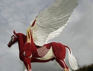 Damien Hirst Unveils New Sculpture At Chatsworth House