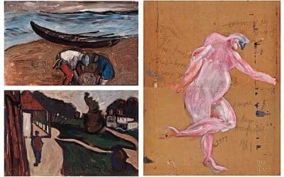Lost Francis Bacon Nude Discovered On The Back Of St Ives Paintings