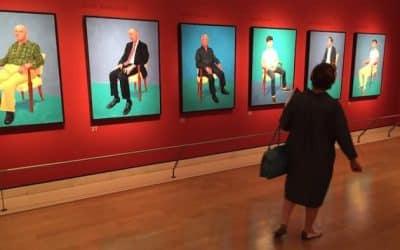 David Hockney Portraits: A Panoramic Glimpse Into The Life Of A National Treasure