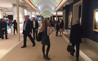 A Promenade Down The London Summer Art And Antiques Fair Corridor