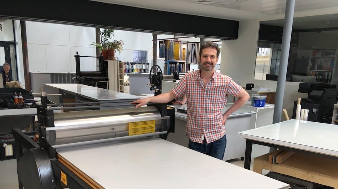 Edinburgh Printmakers New Home – Clare Henry