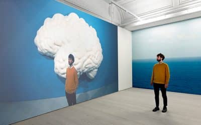 John Baldessari Launches Brain/Cloud Installation At Marian Goodman London