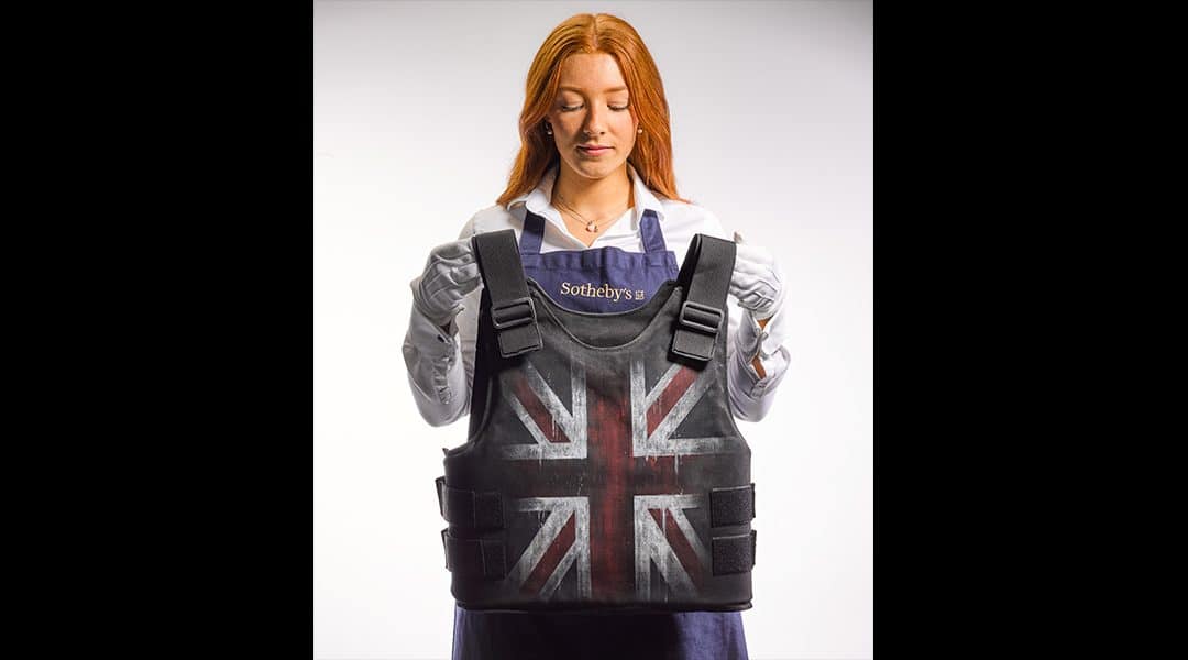 Stormzy: Bulletproof Vest By Banksy Auctioned At Sotheby’s